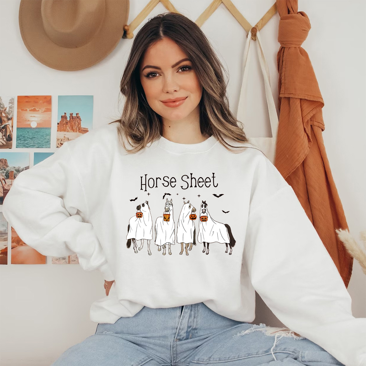 Horse Sheet Hallowee Shirt