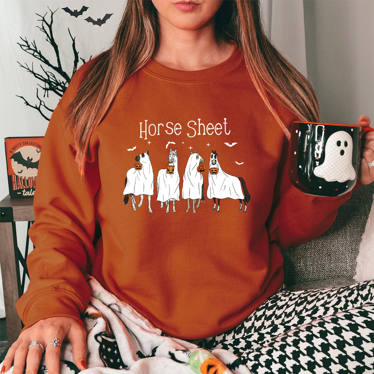 Horse Sheet Hallowee Shirt