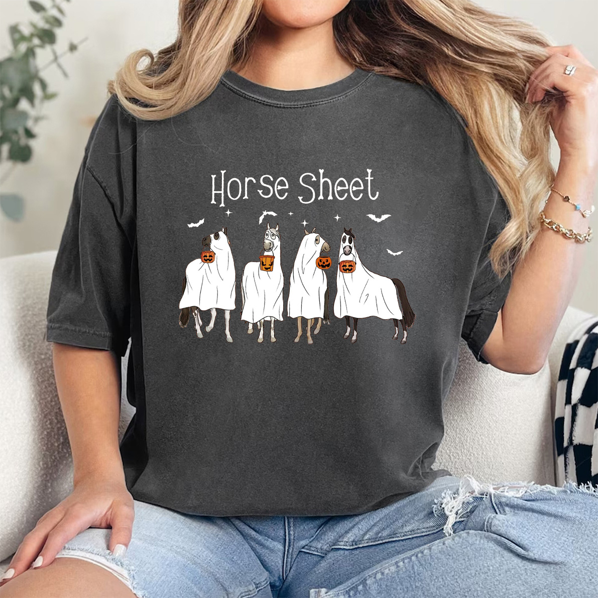 Horse Sheet Hallowee Shirt