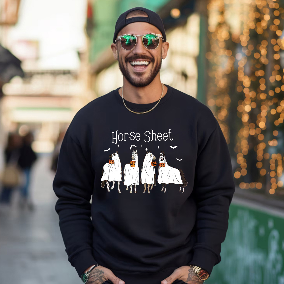 Horse Sheet Hallowee Shirt