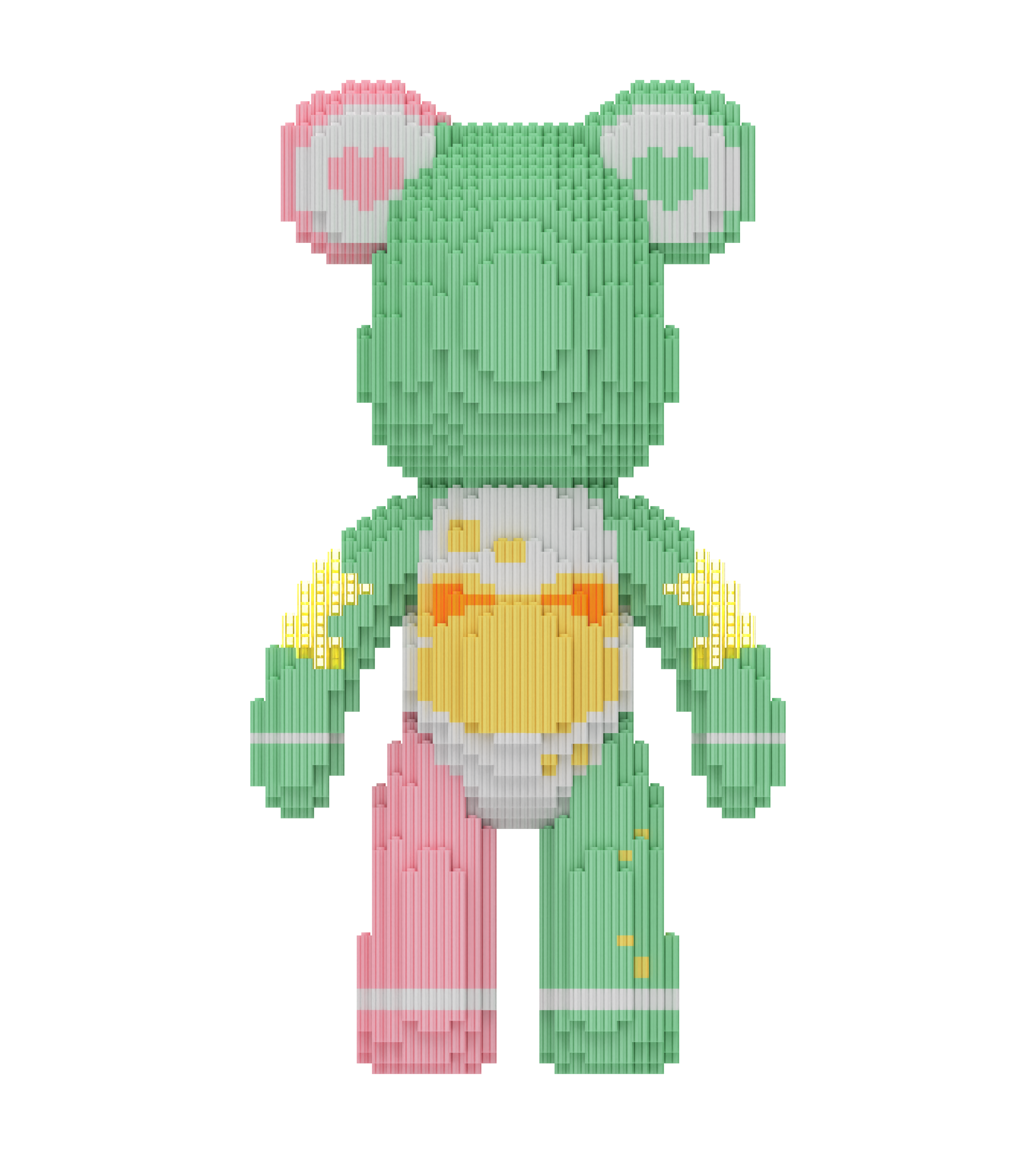 Childhood Robet Blue Toy Bear Building Blocks Kit