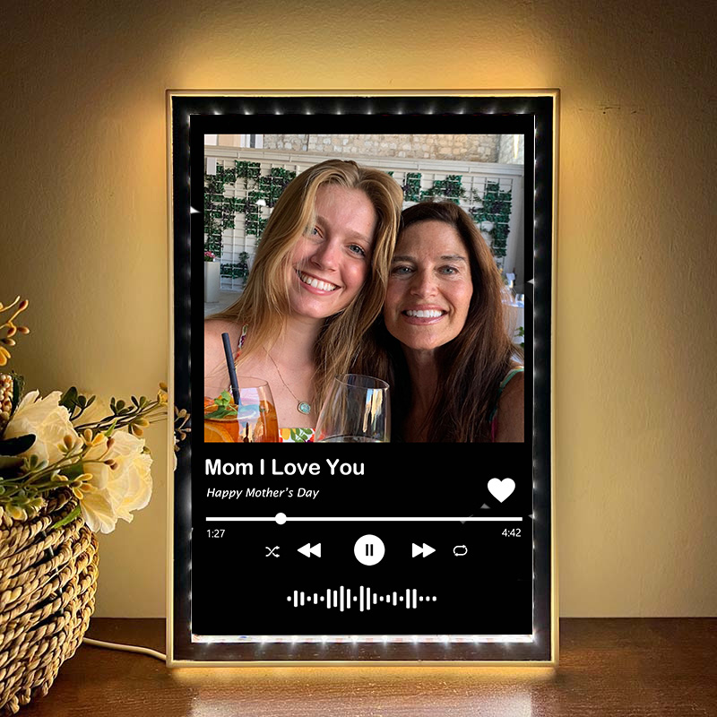 Personalized Music Photo Mirror Light Box Ⅰ
