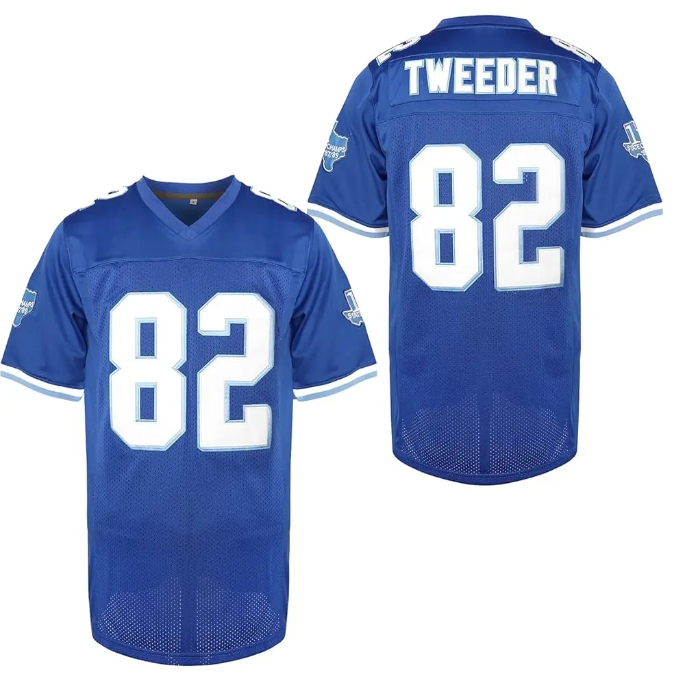 Retro Billy Bob #69 Texas Football Jersey - Classic Movie Sports Mesh Jersey Blue 商品缩略图