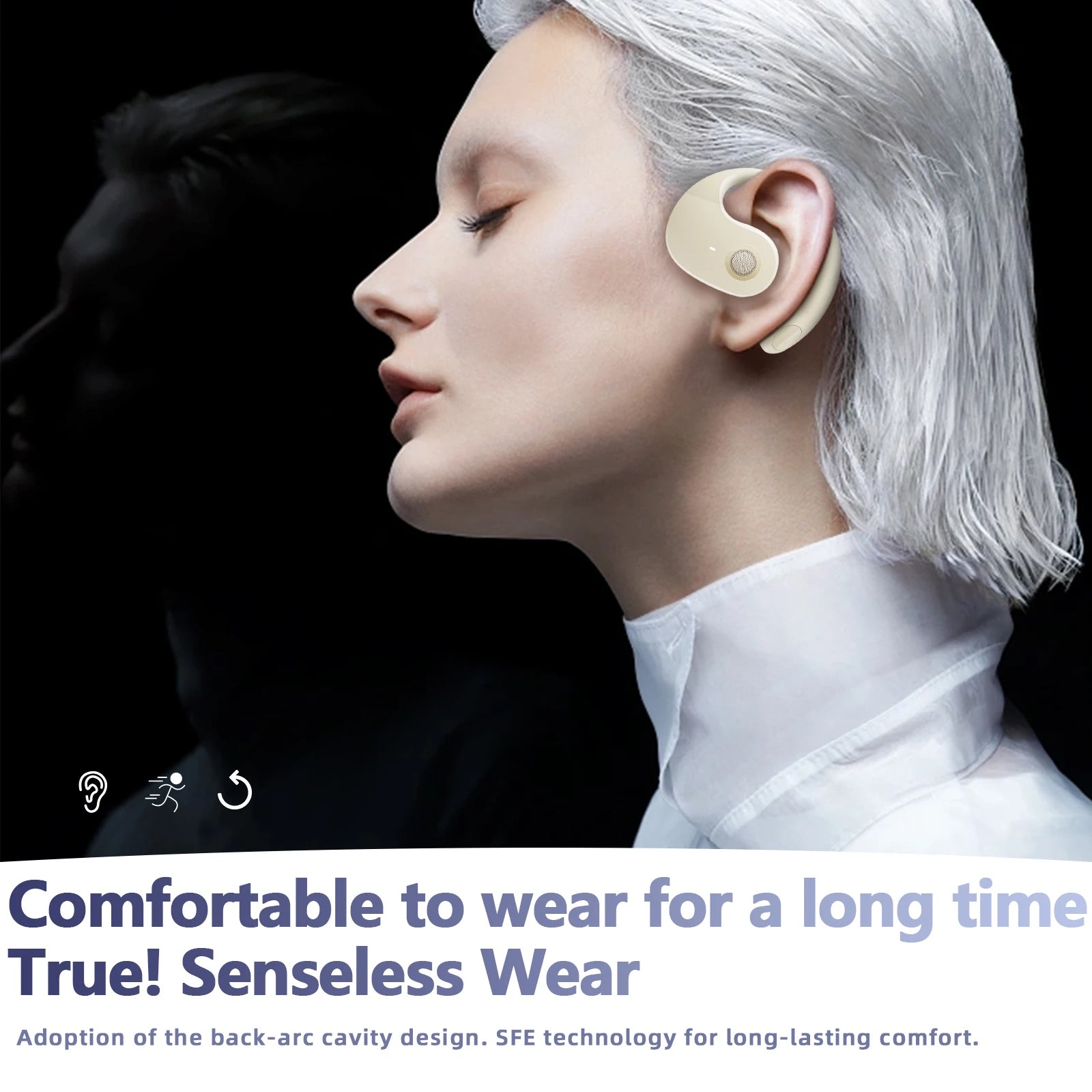 Wireless Bluetooth-HIFI Headphone HD