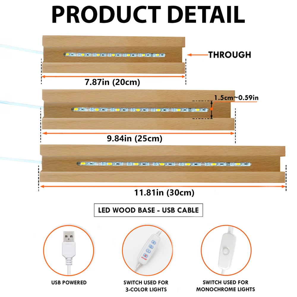 [Copy]50%OFF Birth Month Flower Personalized LED Night Light