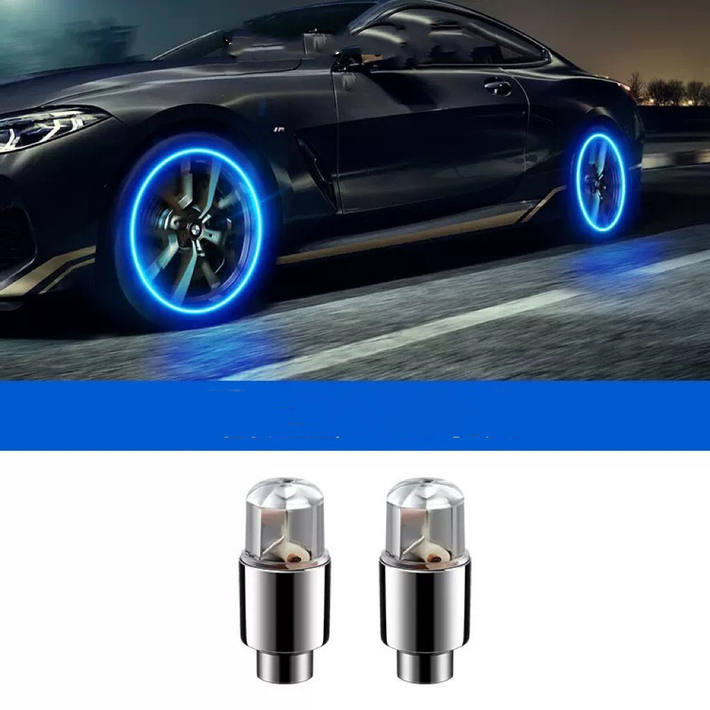 LED flash car bike electric motorcycle valve flash lights