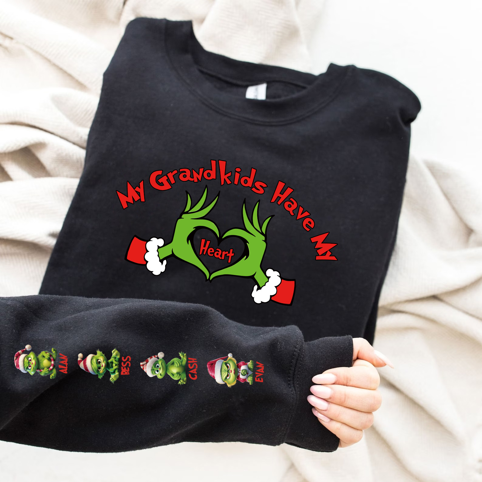 My Grandkids Have My Heart Sweatshirt