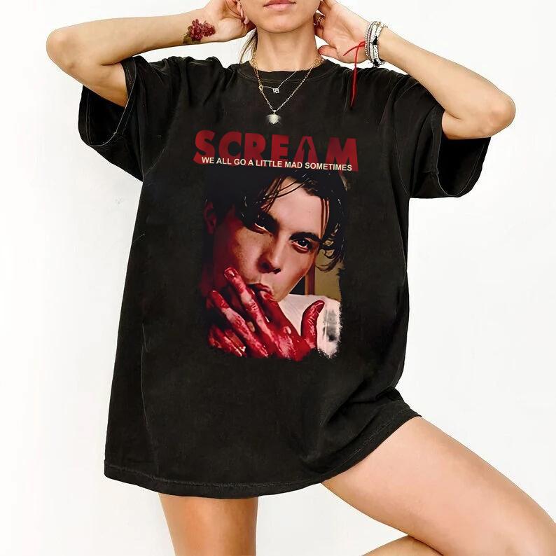 Scream shirt, Scream Shirt , 90s Shirt, Retro Tshirt, Aesthetic Clothing