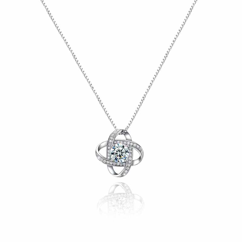 White Gold Necklace - Realistic Rose -The Perfect Gift To My Love