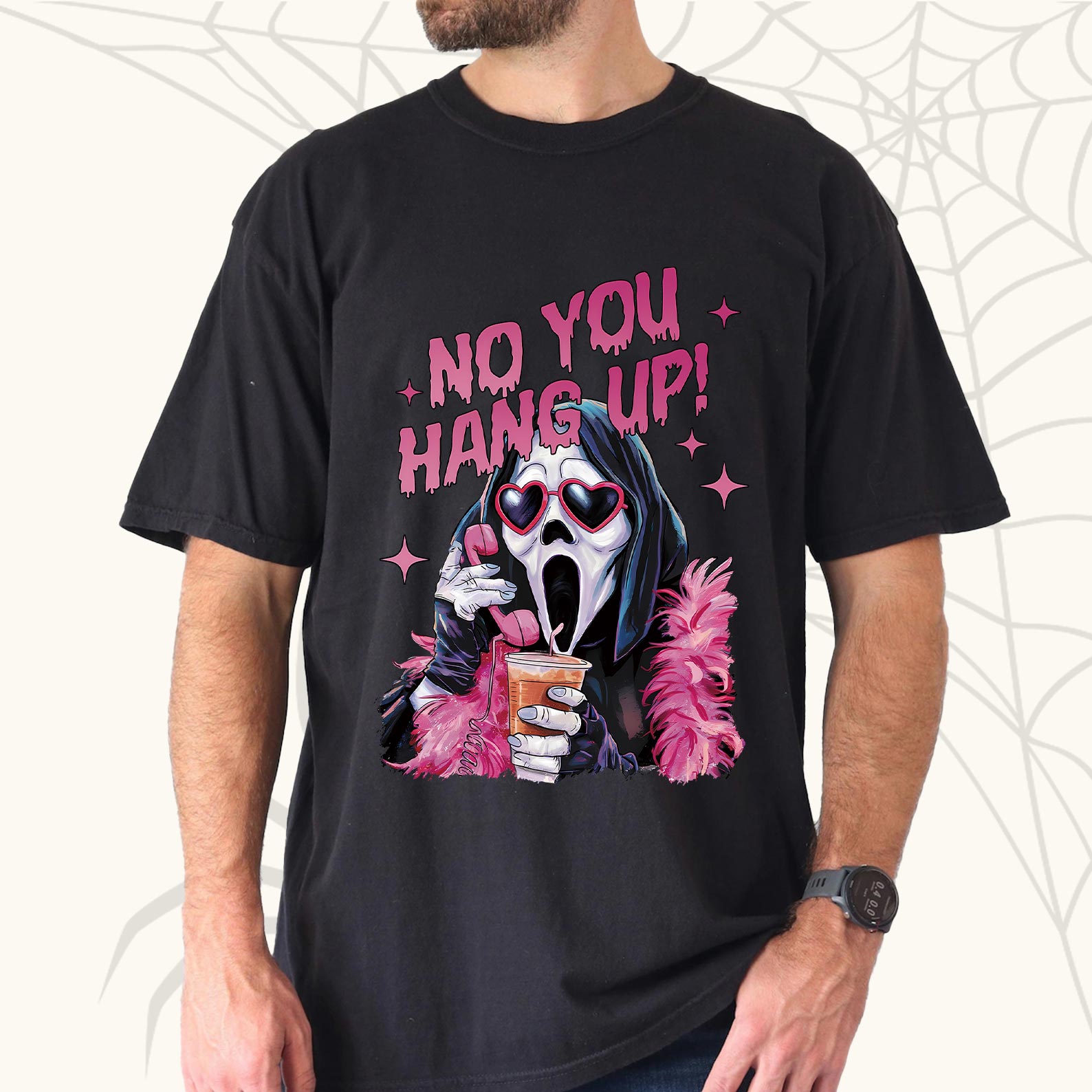 No You Hang Up Halloween sweatshirt