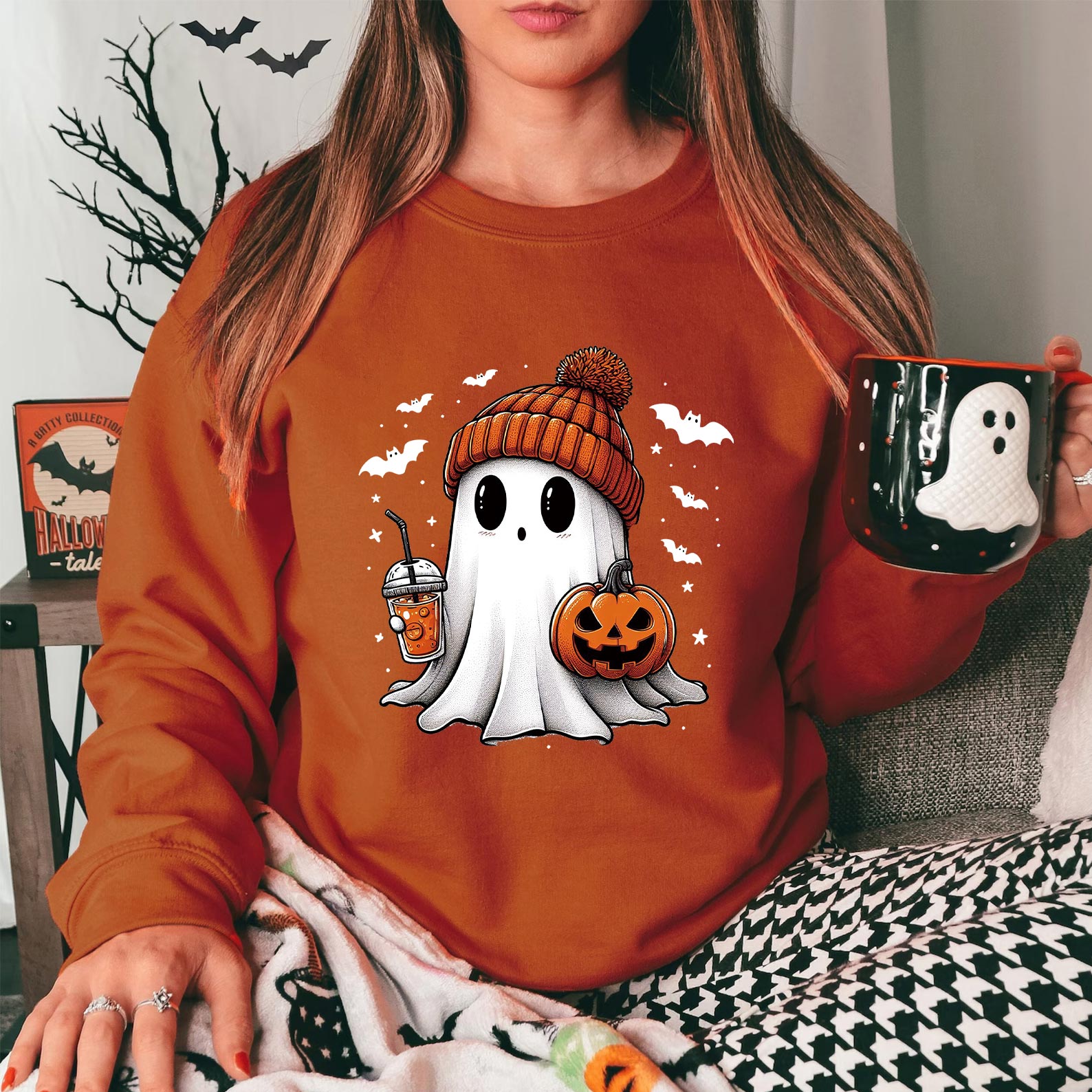 Ghost Drink Halloween Shirt