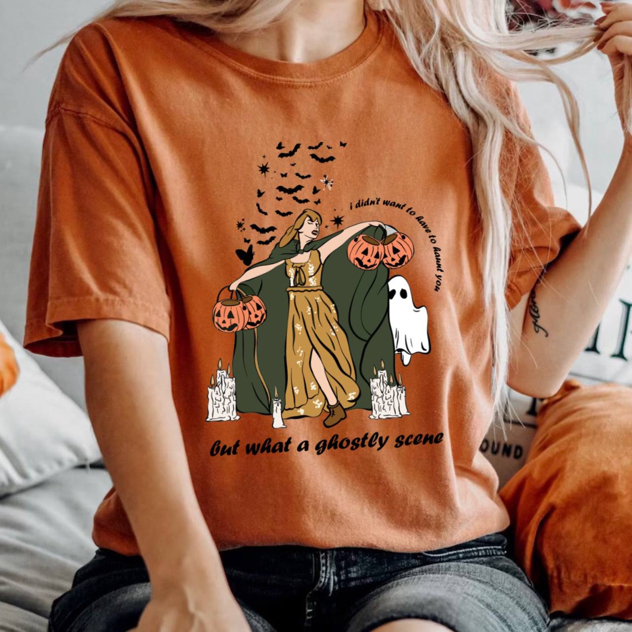 I Didn’t Want To Have Haunt You-Halloween Songs Sweatshirt