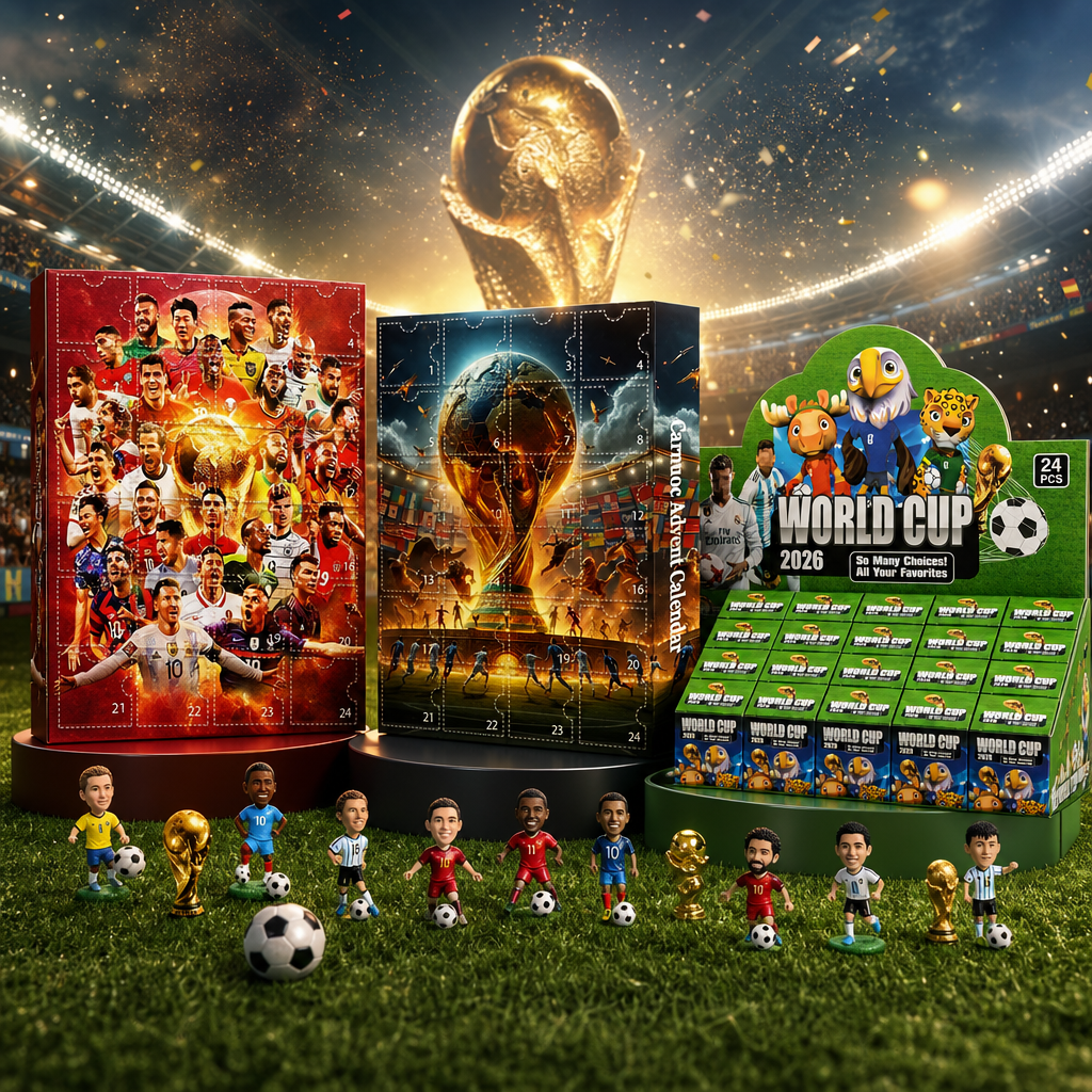 Soccer Tournament Advent Calendar Blind Box with 24 Collectible Surprises 商品缩略图