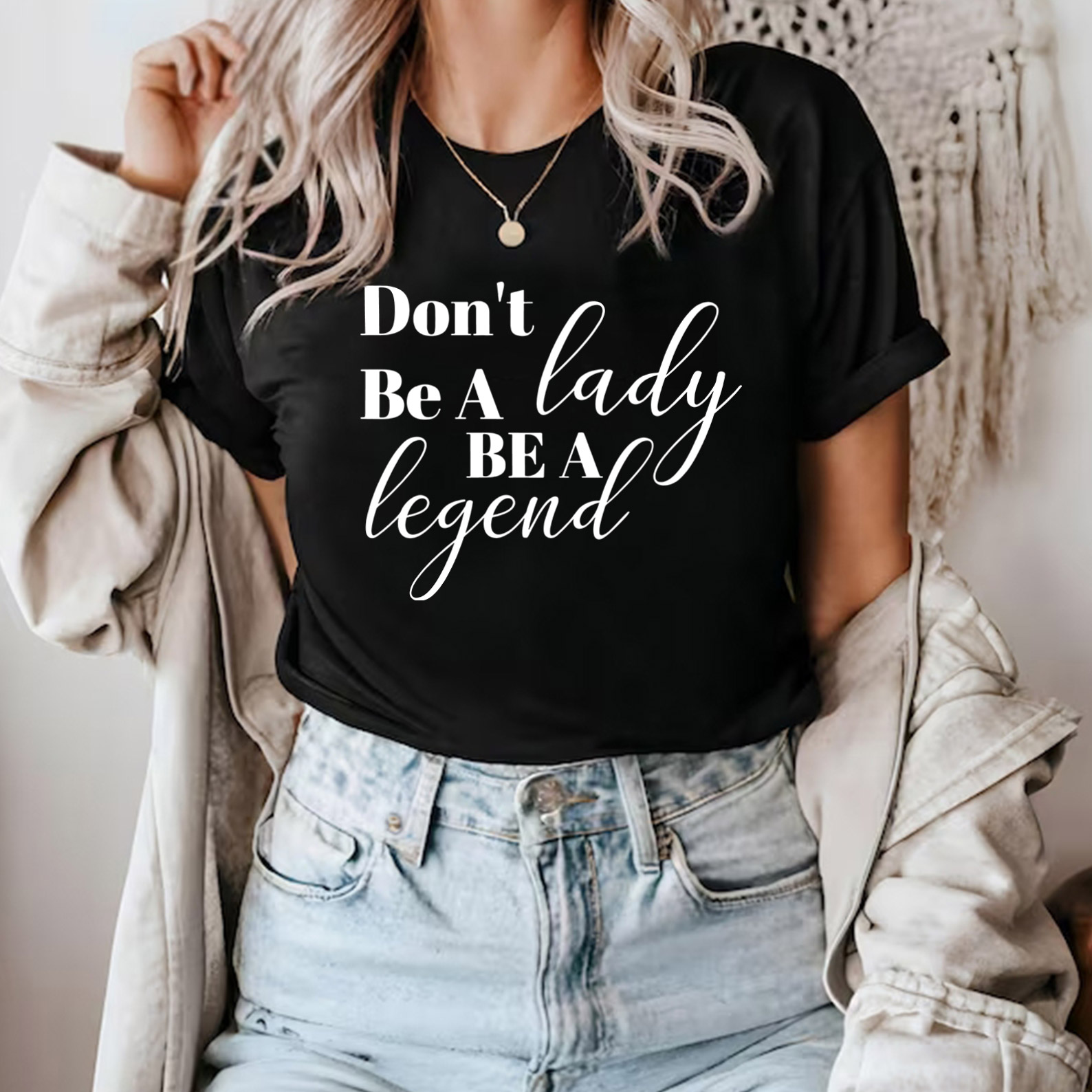 [Copy]Be a Legend: Vintage Stevie Nicks Comfort Colors T-Shirt