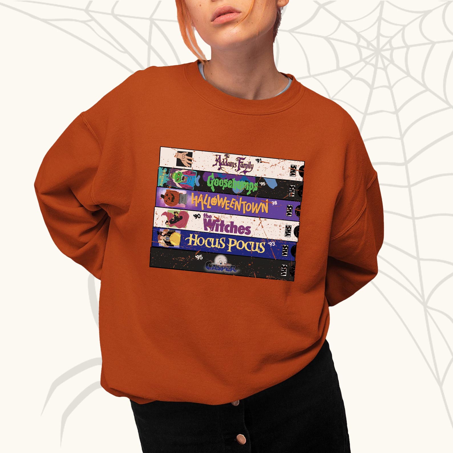 Halloween Movies VHS Tapes Shirt