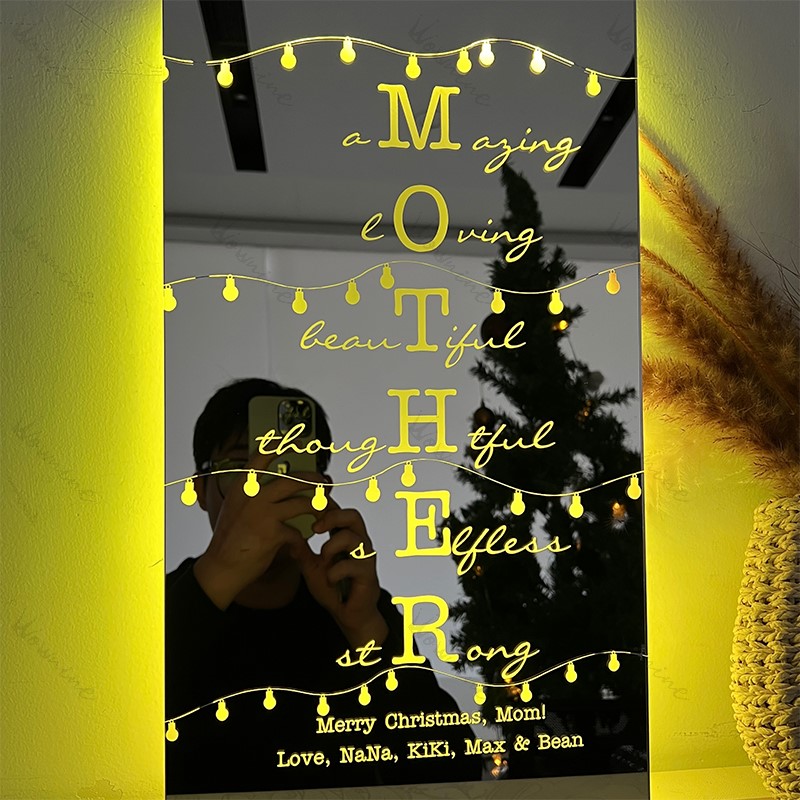 Custom Amazing Mother & Grandma Mirror