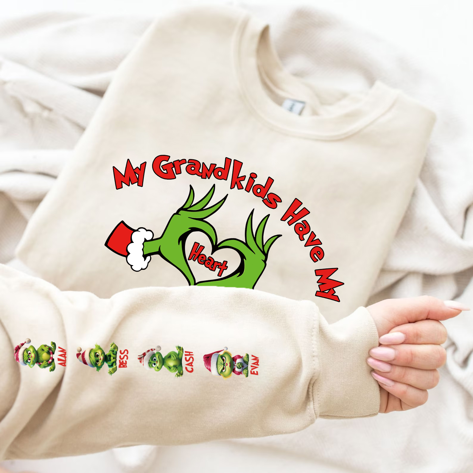 My Grandkids Have My Heart Sweatshirt