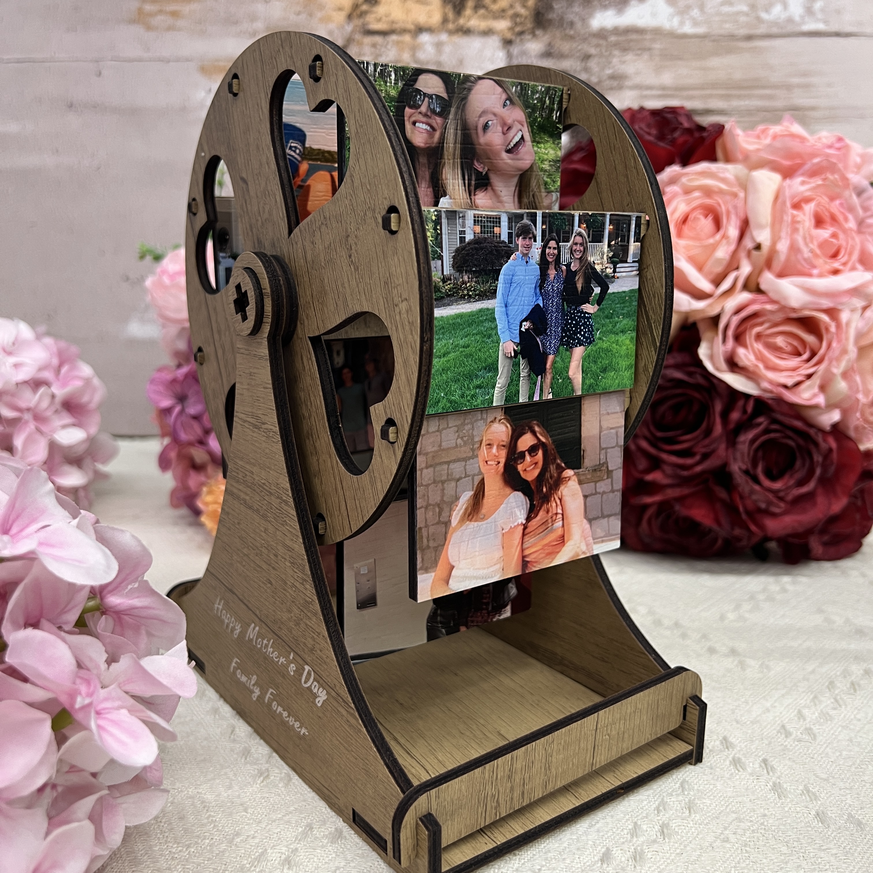 Personalized Photo Ferris Wheel - Unique Gift for Loved Ones