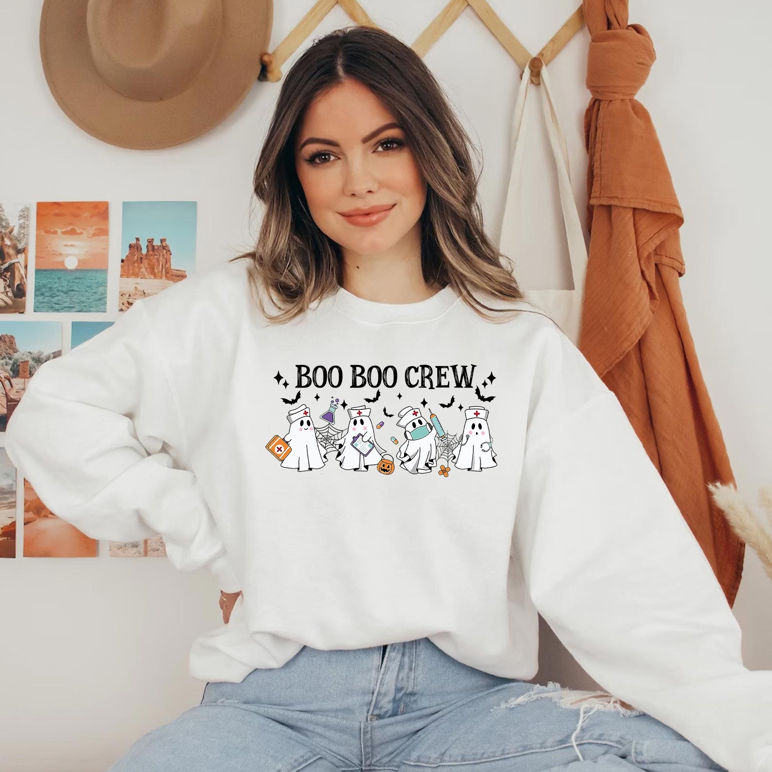 Halloween Nurse Sweatshirt