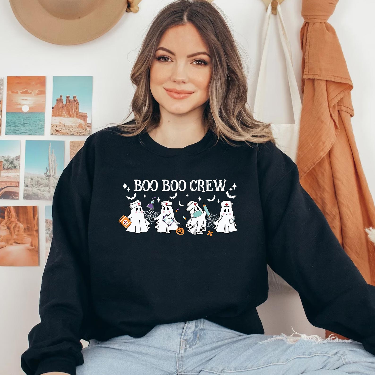 Halloween Nurse Sweatshirt