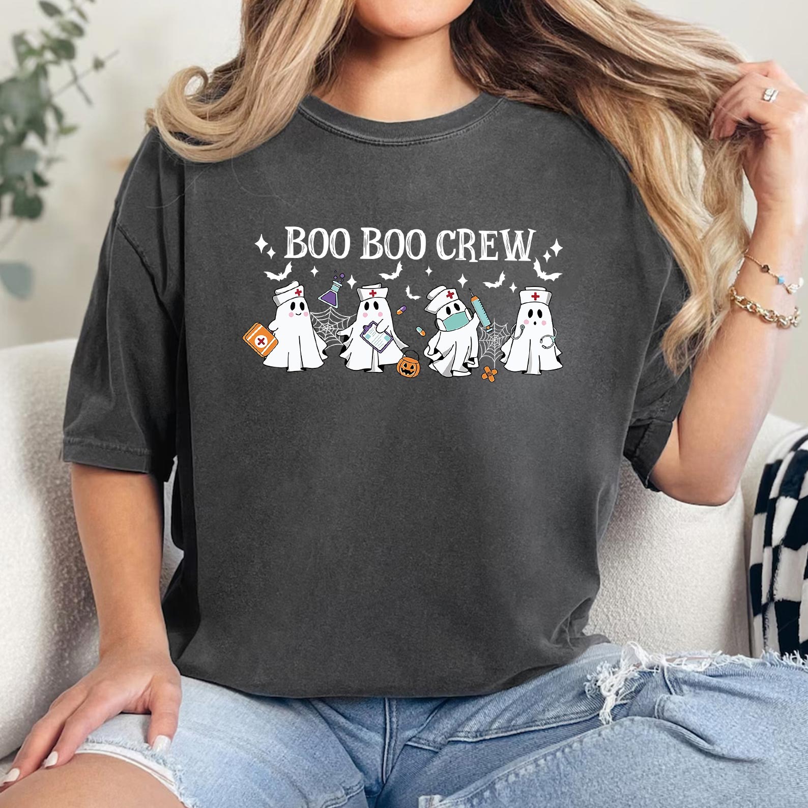 Halloween Nurse Sweatshirt