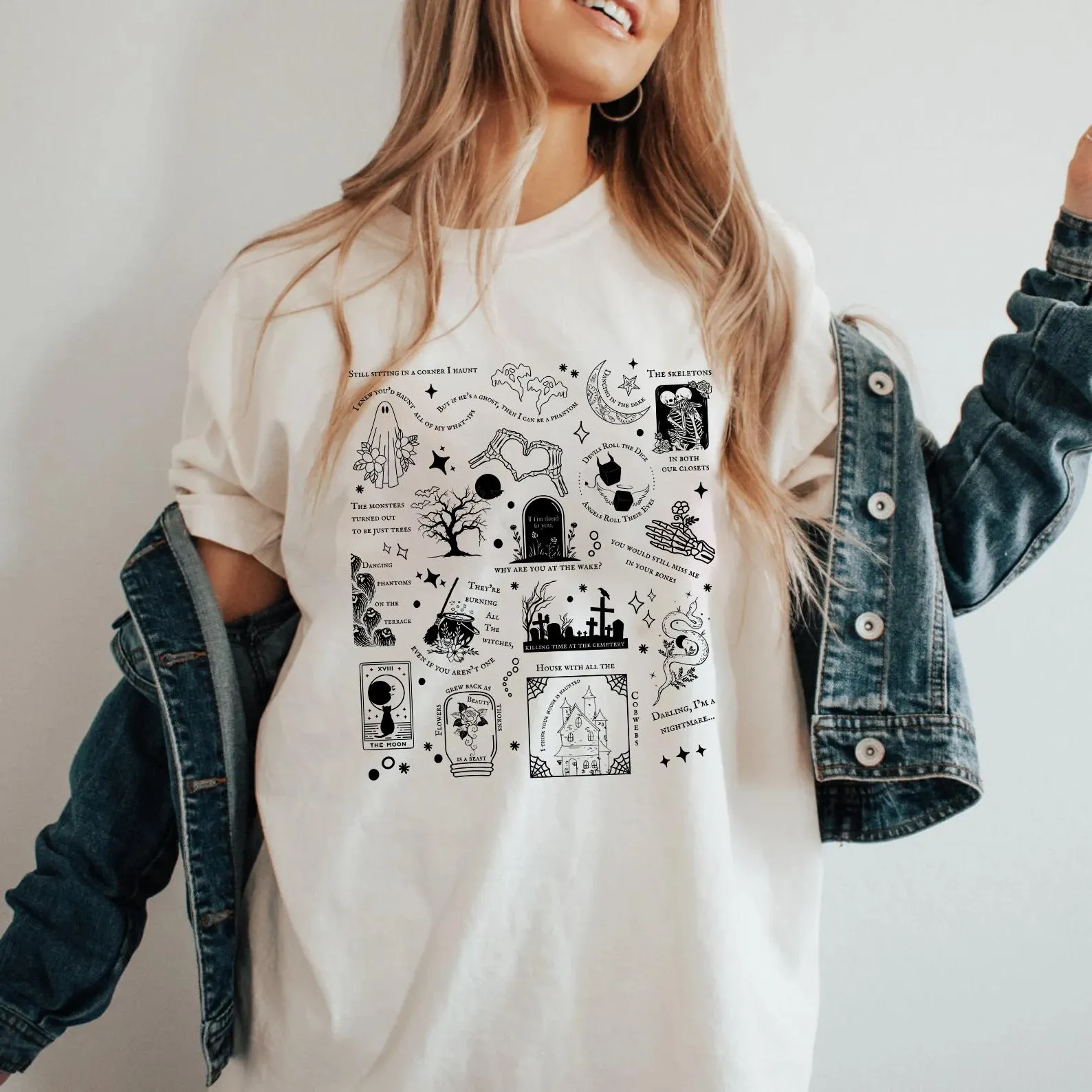 Halloween Lyrics Motivational Sweatshirt