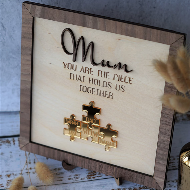 Wondeful personalized Wooden Puzzle Sign