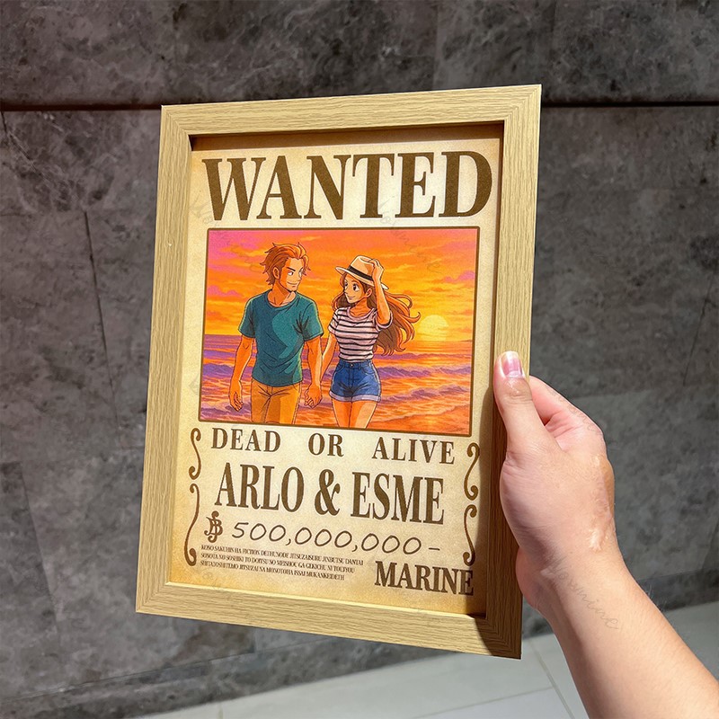 Anime WANTED Bounty Magic Frame: Photo to Pirate Allure