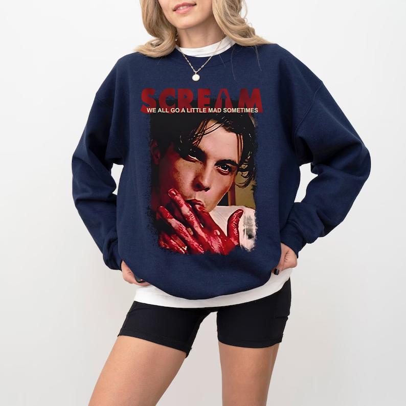 Scream shirt, Scream Shirt , 90s Shirt, Retro Tshirt, Aesthetic Clothing
