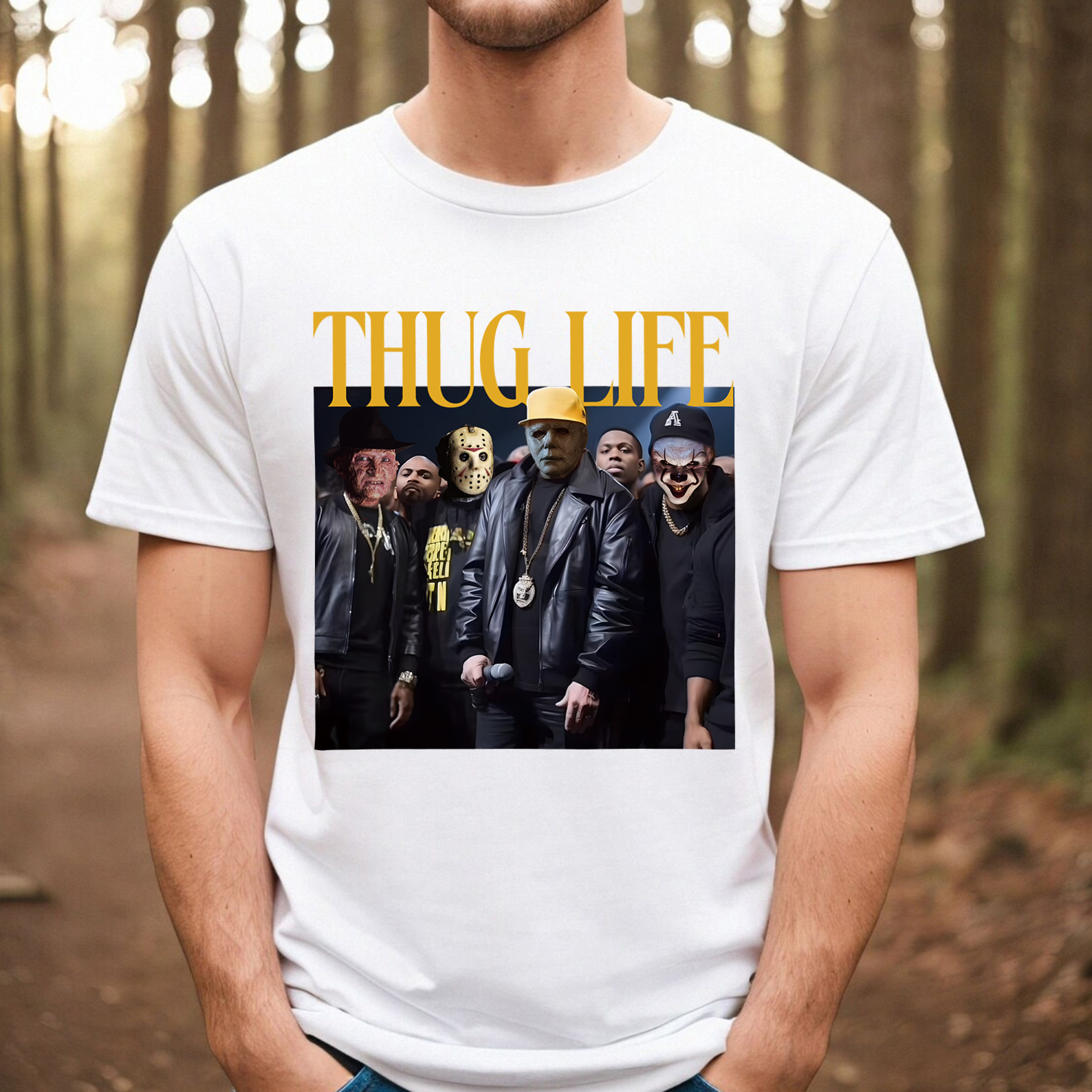 Horror Movie Thug Life Shirt