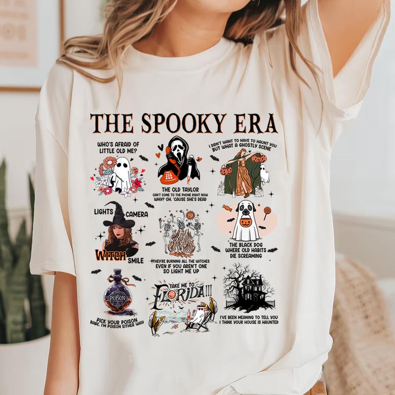 The Spooky Era Halloween Vibes Shirt