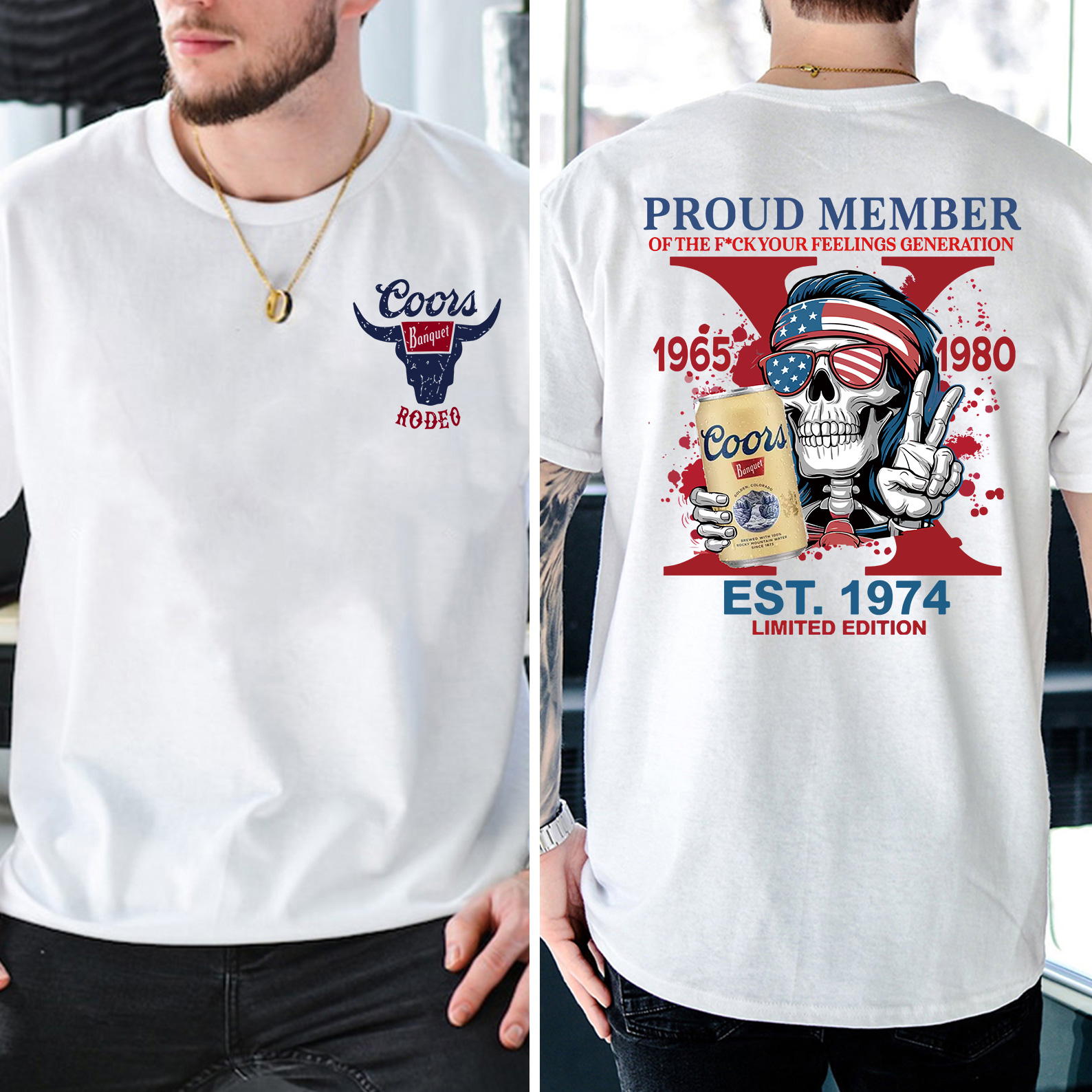 Coors New Version Generation X  shirt