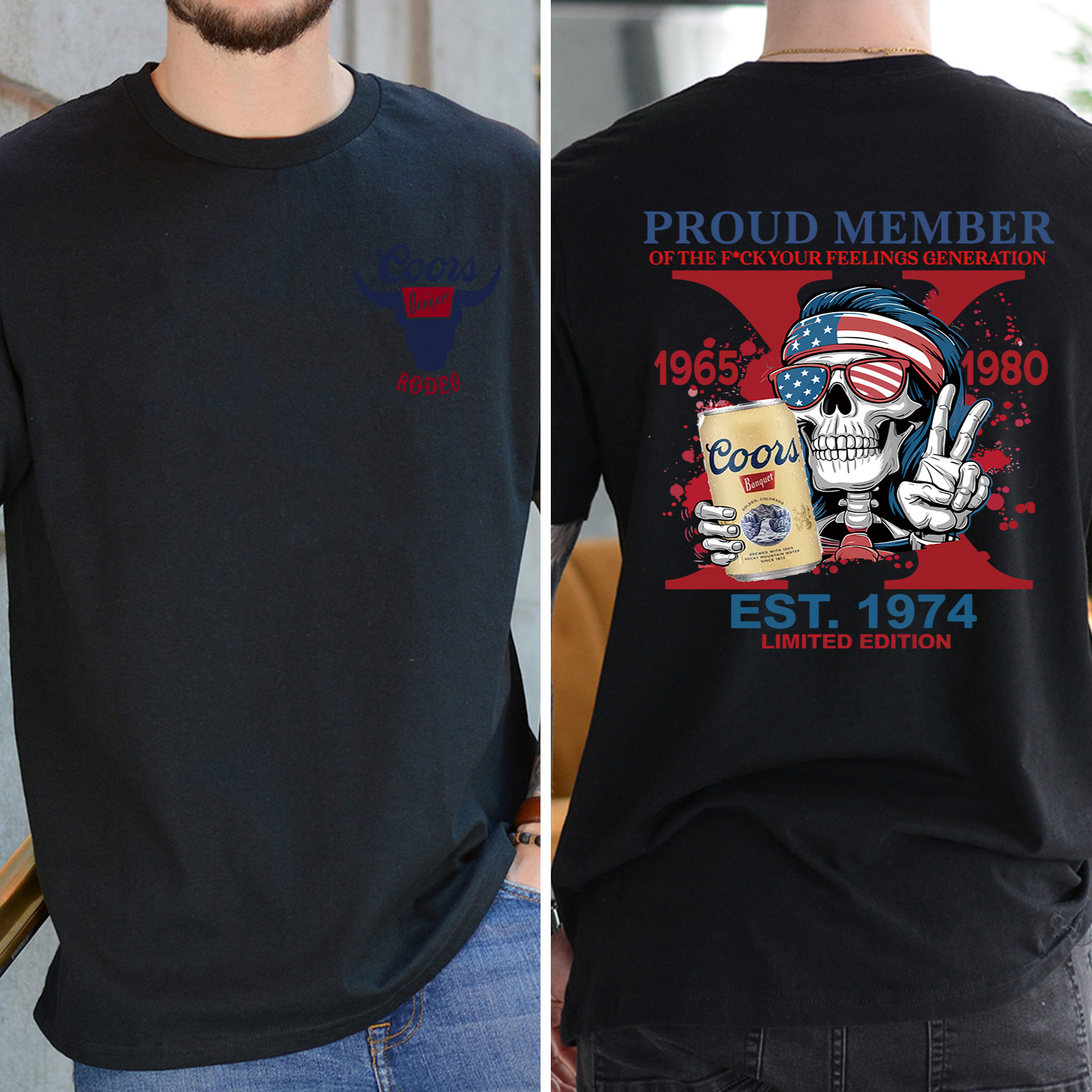 Coors New Version Generation X  shirt