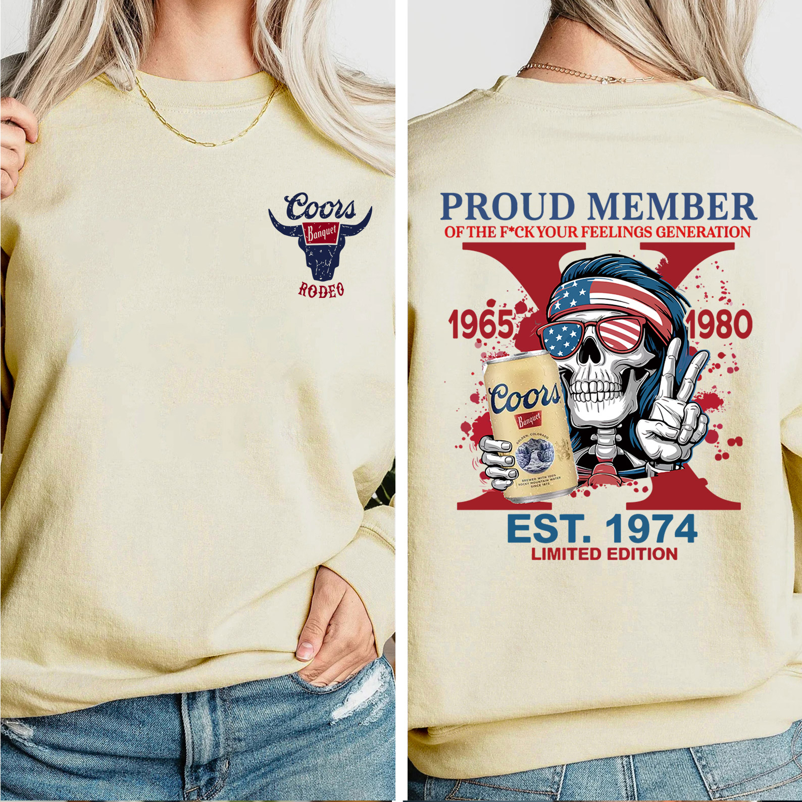 Coors New Version Generation X  shirt