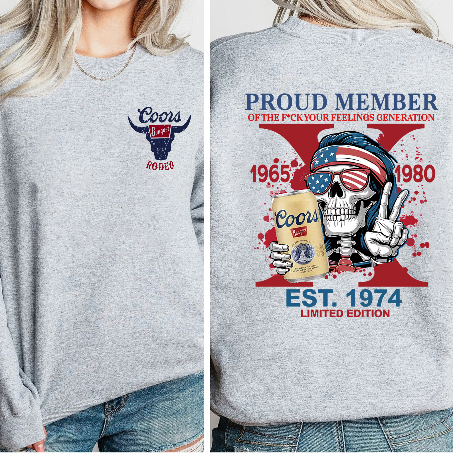 Coors New Version Generation X  shirt