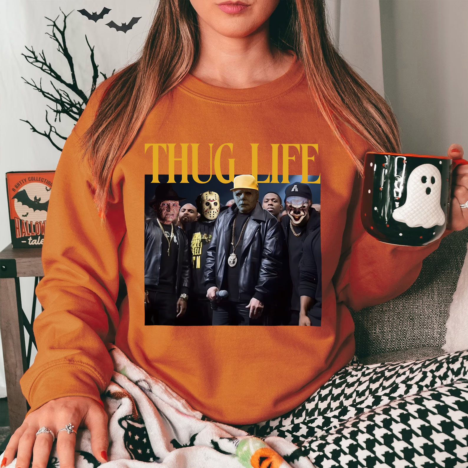 Horror Movie Thug Life Shirt
