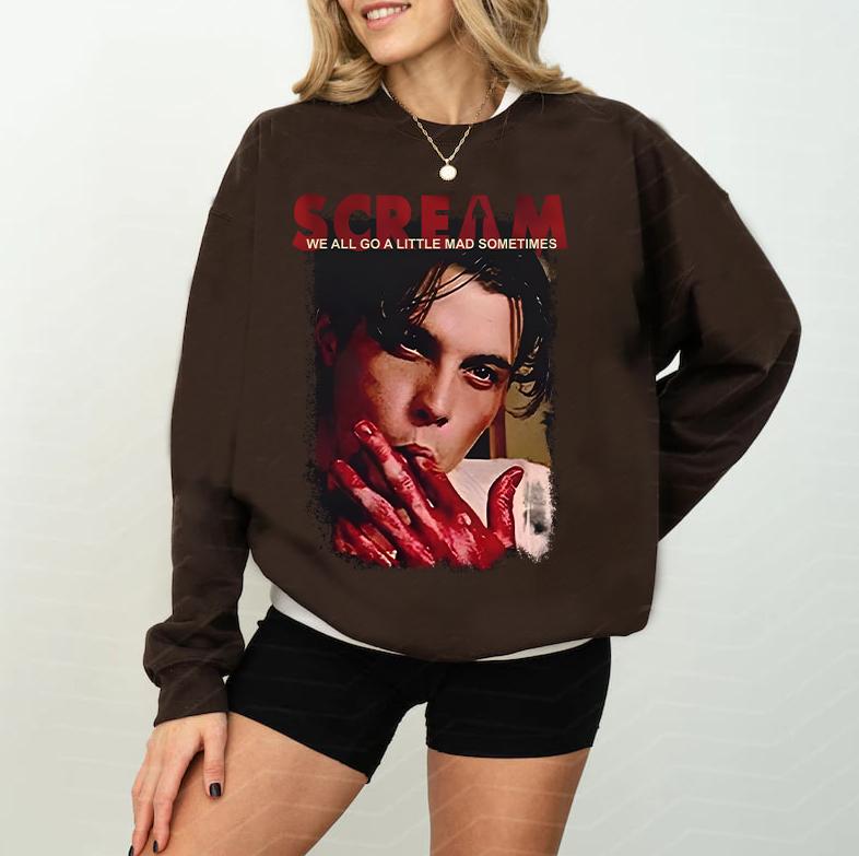 Scream shirt, Scream Shirt , 90s Shirt, Retro Tshirt, Aesthetic Clothing