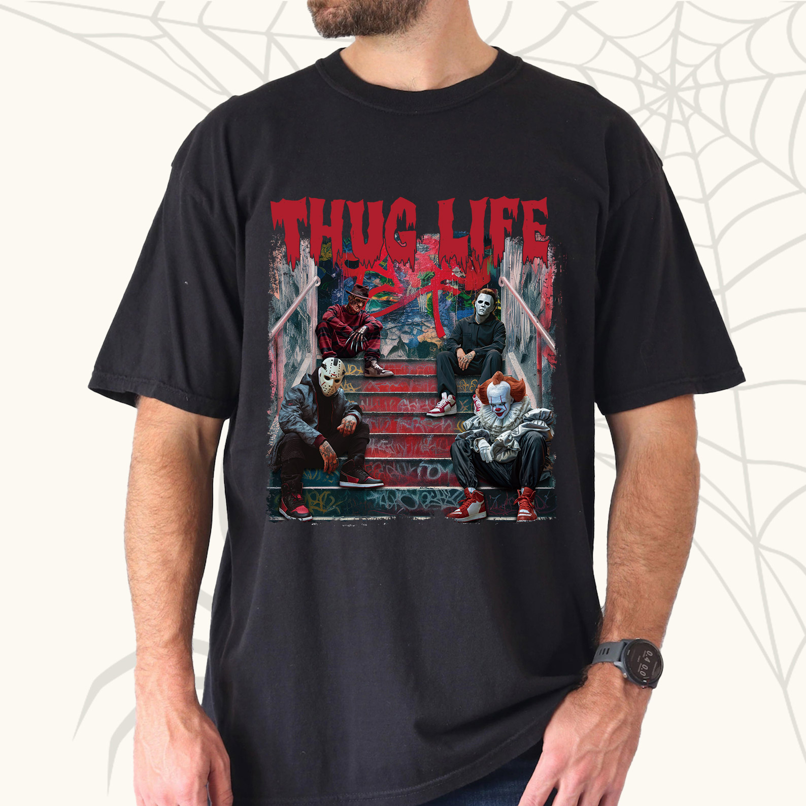 Thug Life Horror Movie Shirt
