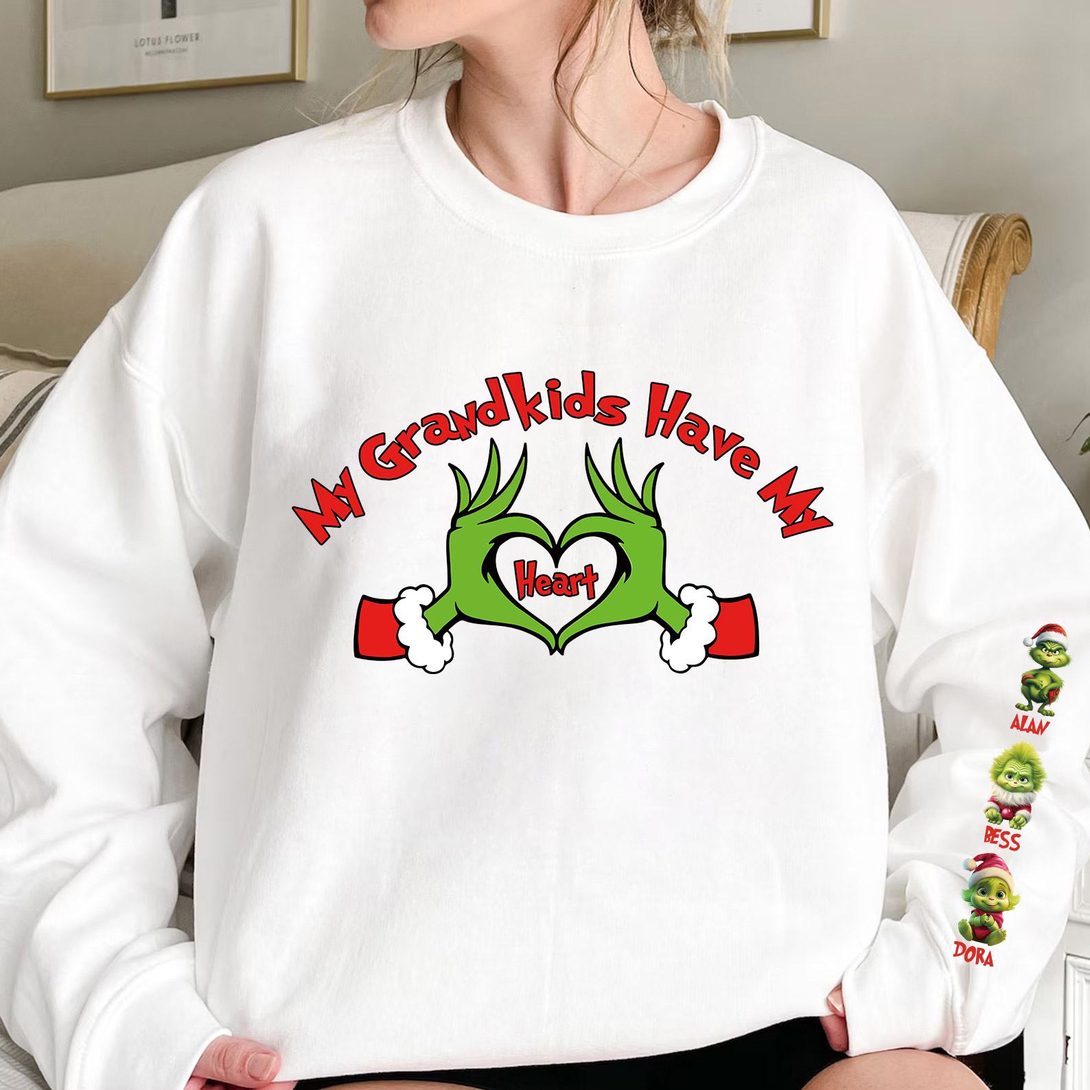 My Grandkids Have My Heart Sweatshirt