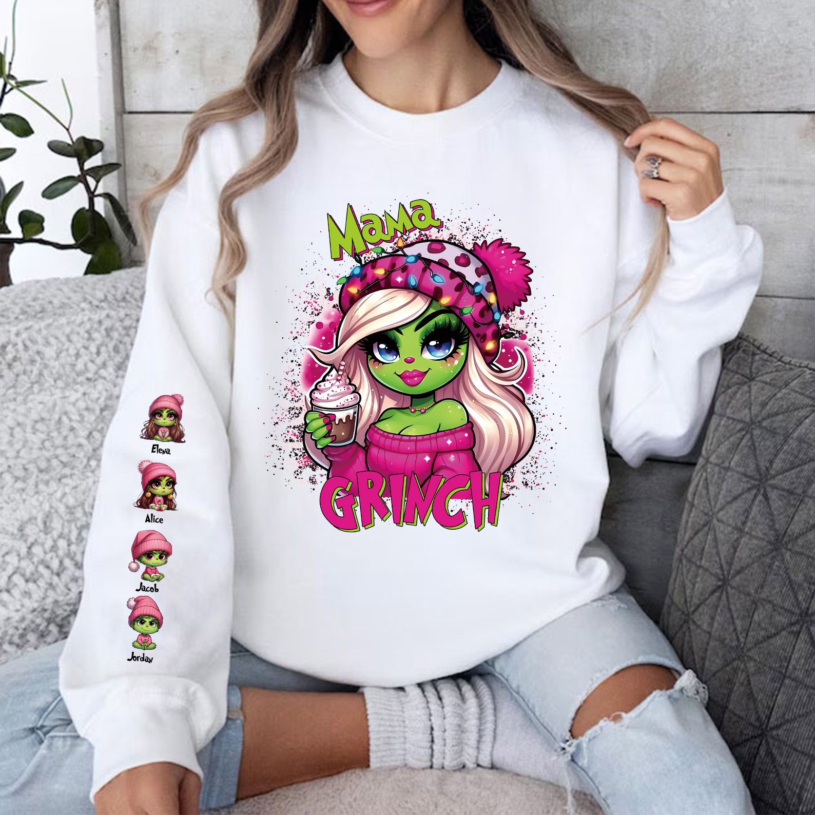 Pink Mama T-Shirt/Sweatshirt/Hoodie Movie Characters 