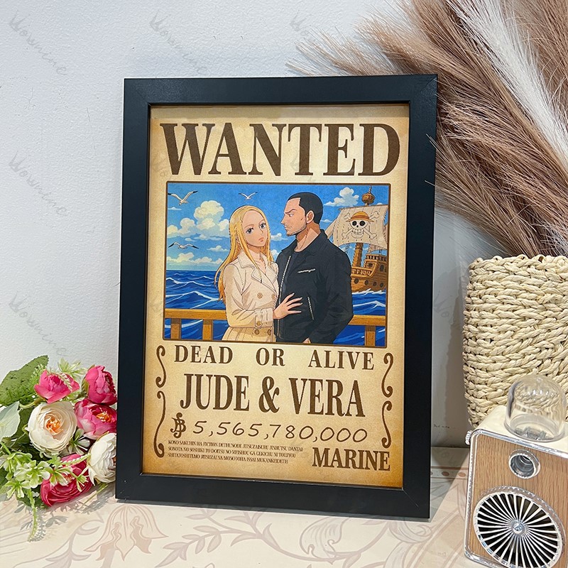 Anime WANTED Bounty Magic Frame: Photo to Pirate Allure
