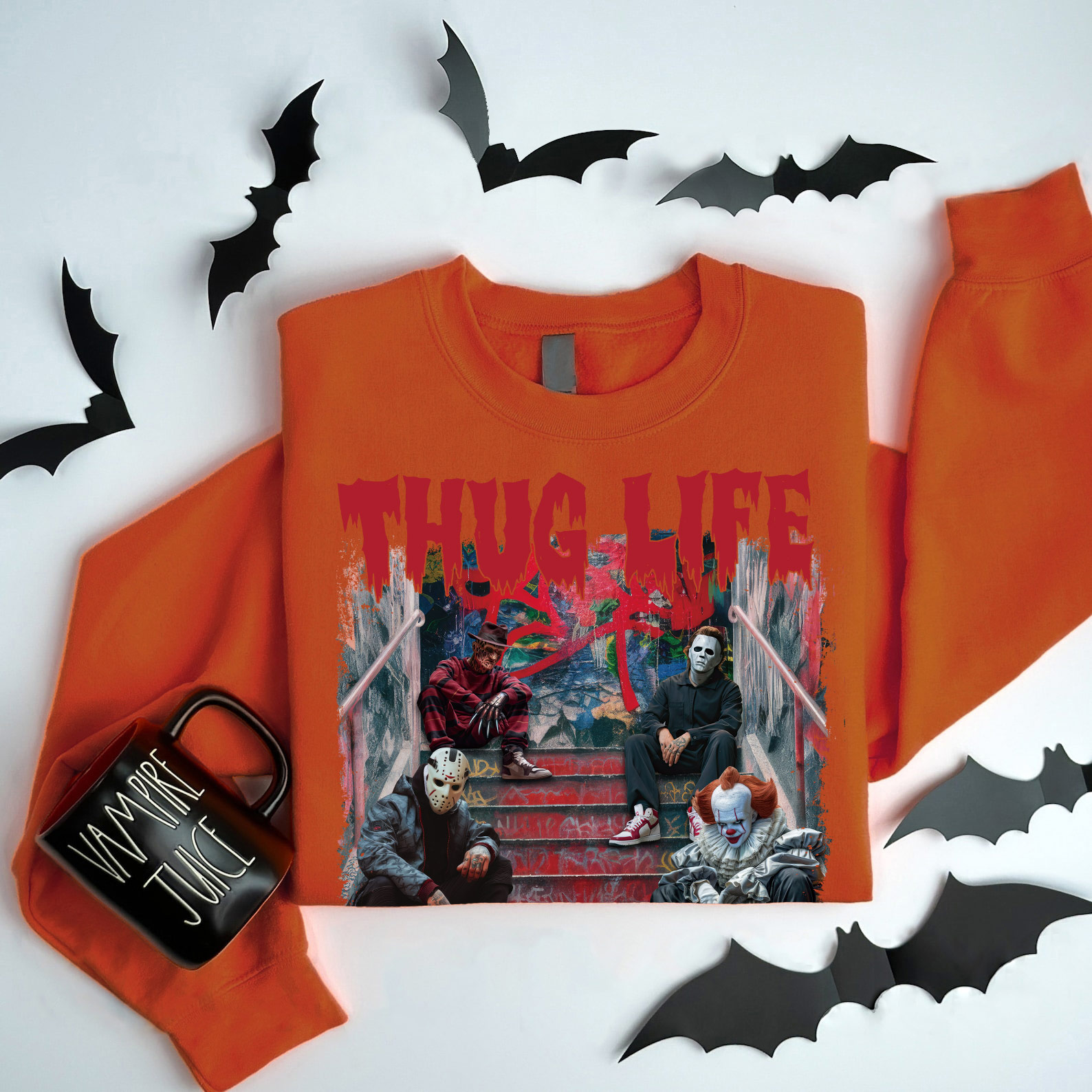 Thug Life Horror Movie Shirt