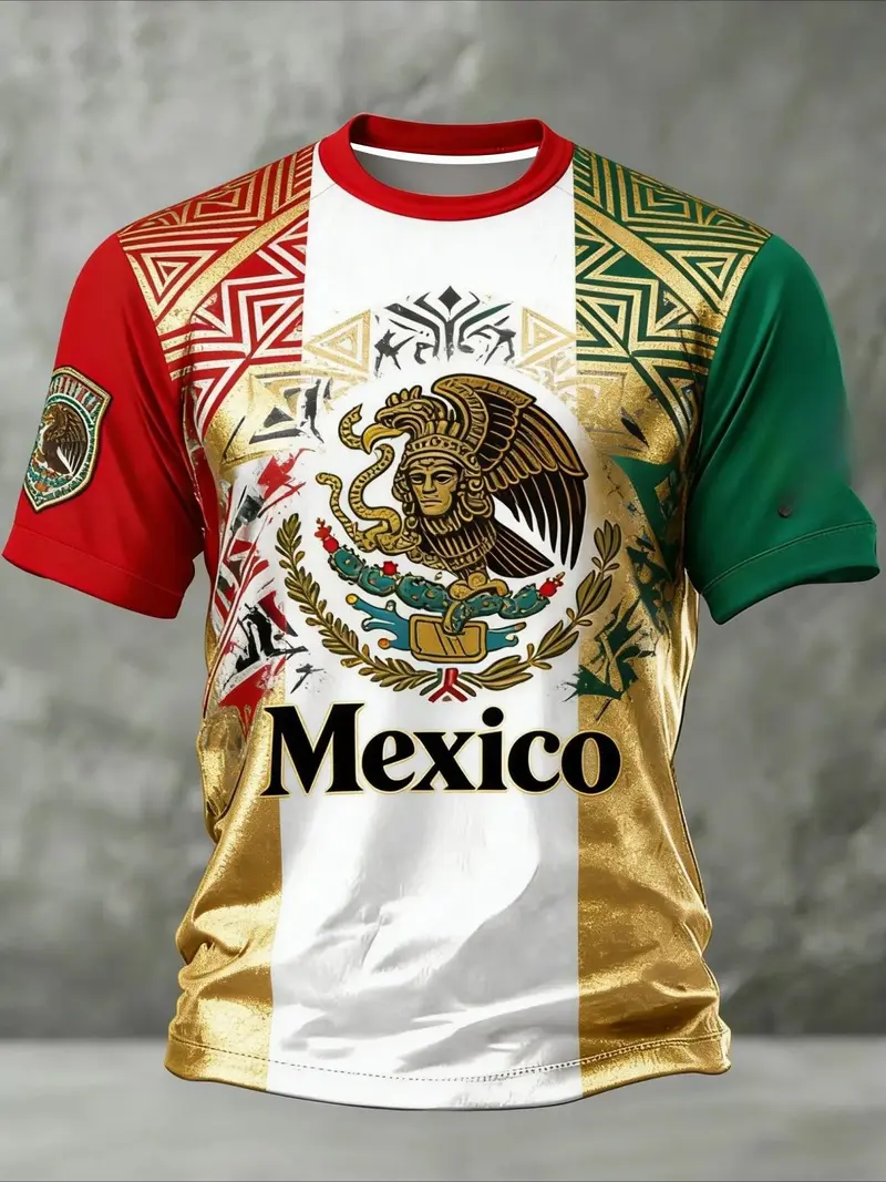 Mexico Aztec Eagle Pride Soccer Jersey - Premium Men's Football Tee