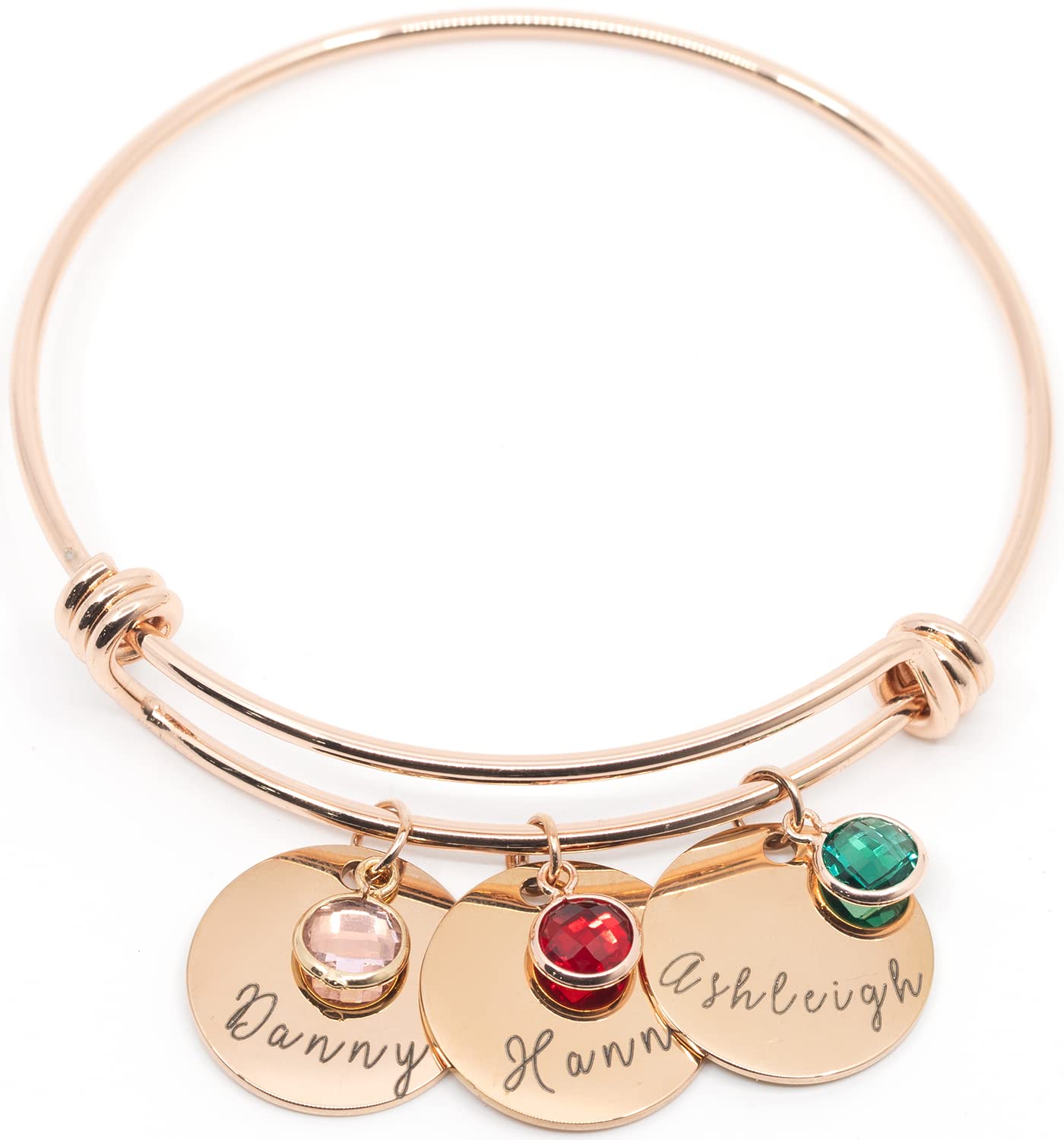 Personalized Mother's Day Gift Custom Birthstone Bracelet