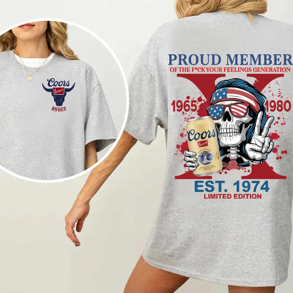 Customized Skeleton Drink Lover T-shirt