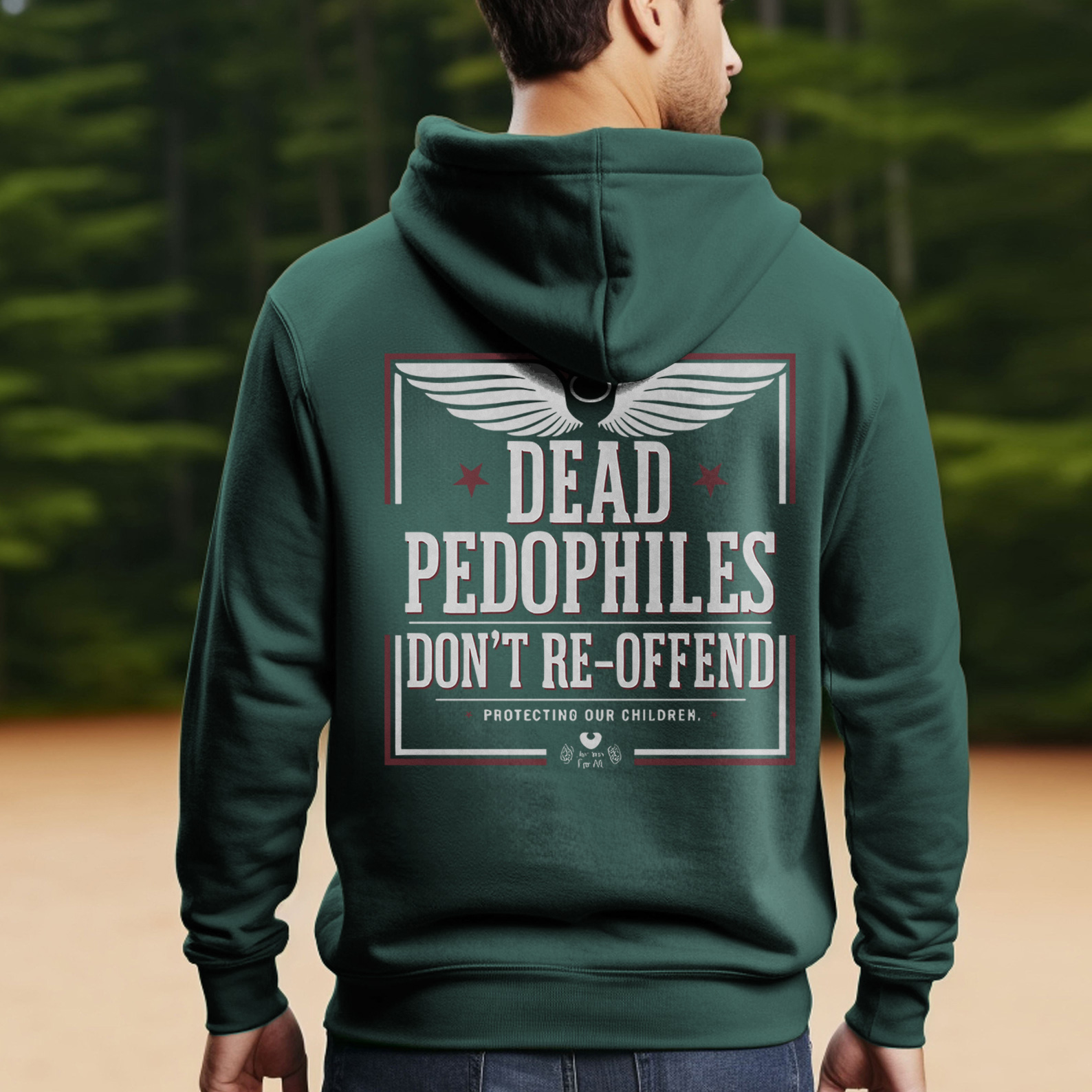 Justice Wing: Speak Out with Purpose Hoodie