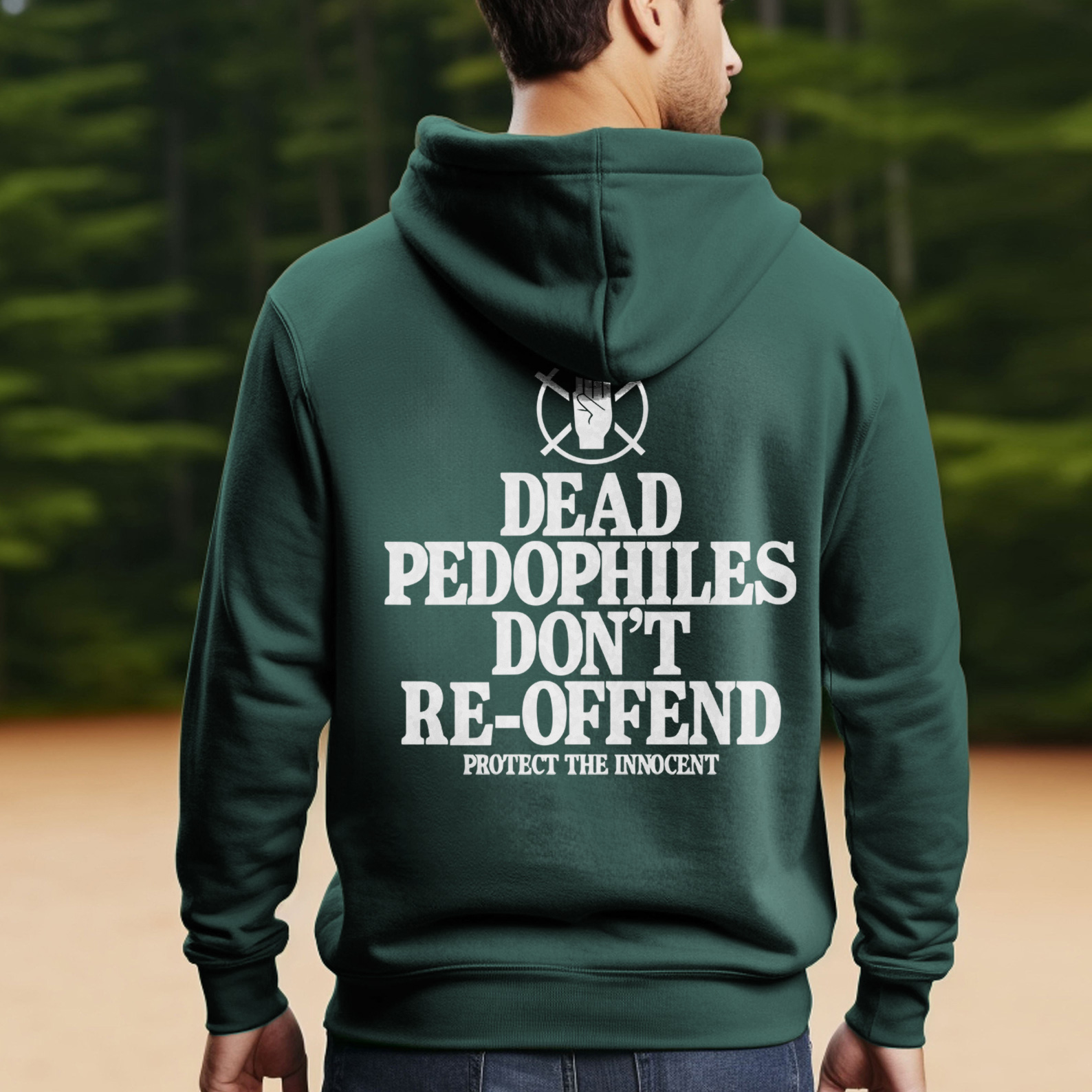 Chains of Accountability: Ending the Cycle Hoodie