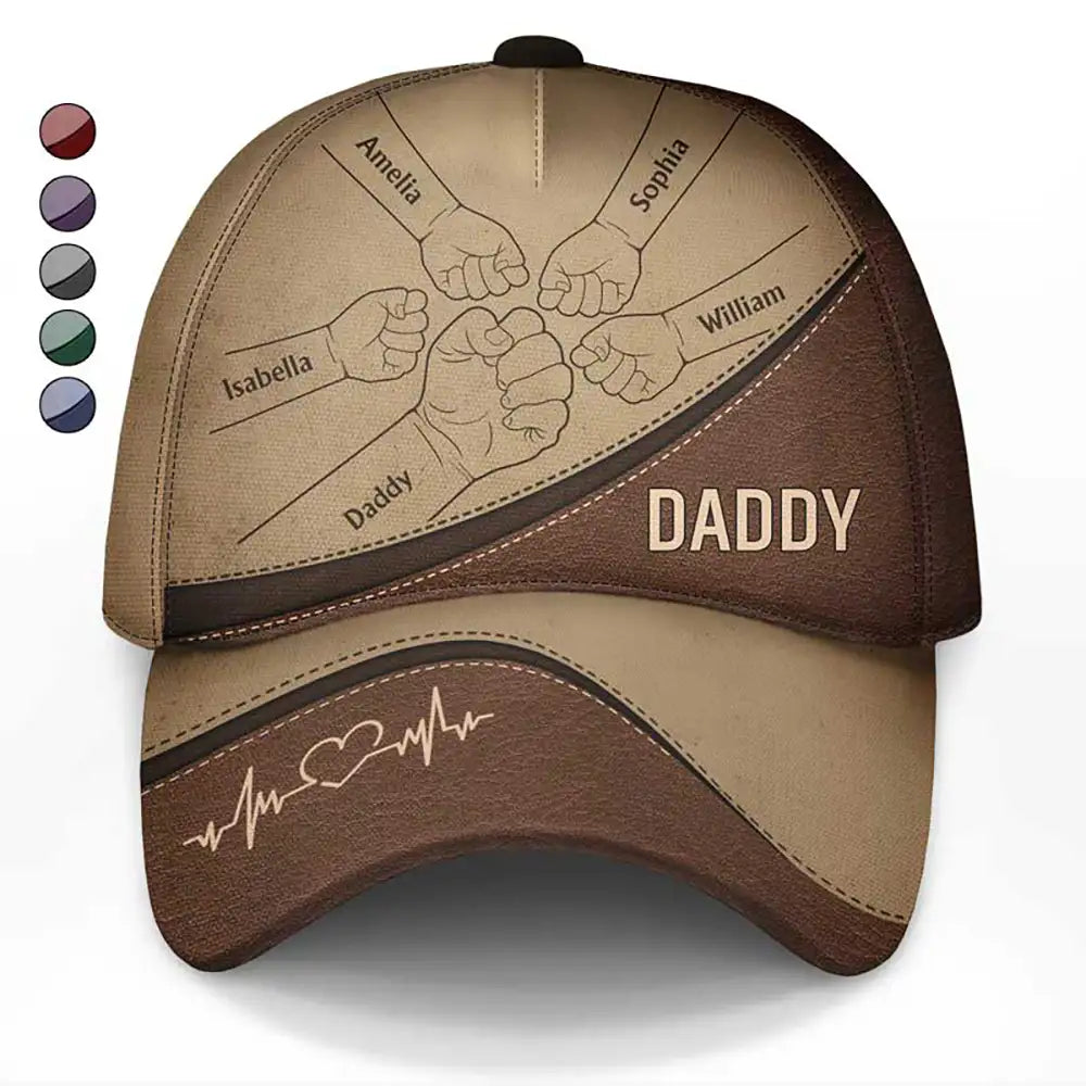 Fist Bump, Best Friends For Life - Personalized Classic Cap