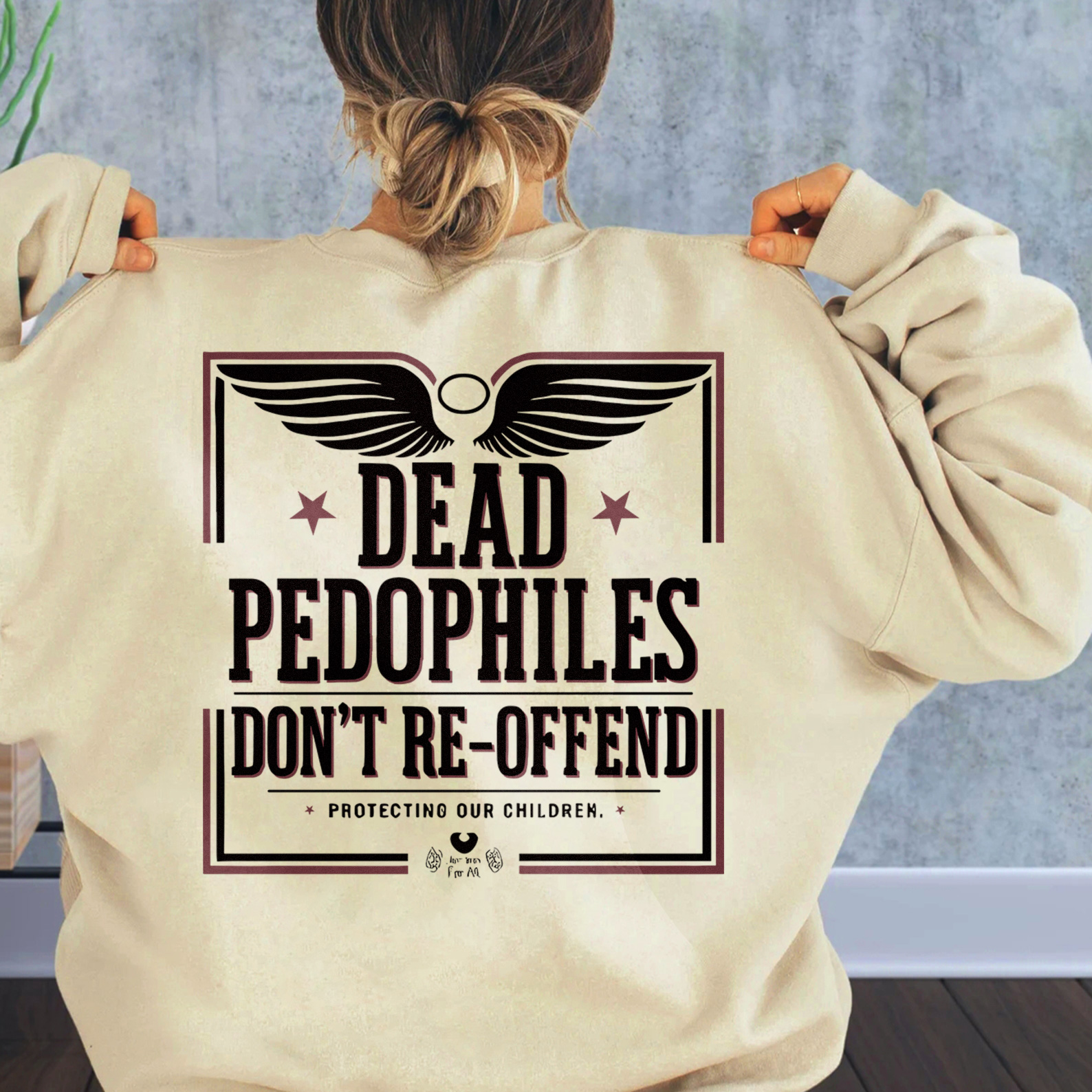 Justice Wing: Speak Out with Purpose Hoodie