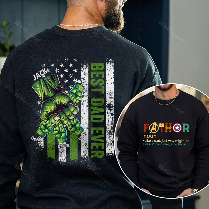BEST DADMAN EVER Custom Shirt